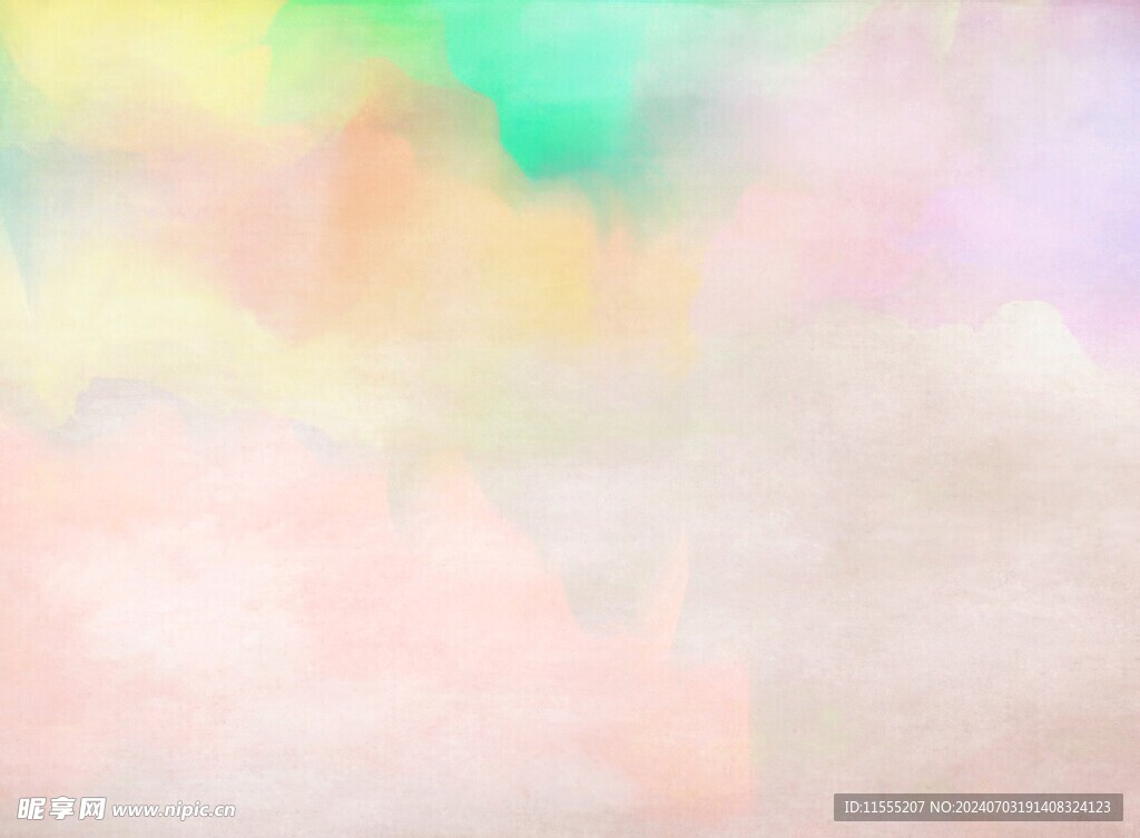 创意水彩抽象艺术画水彩晕染