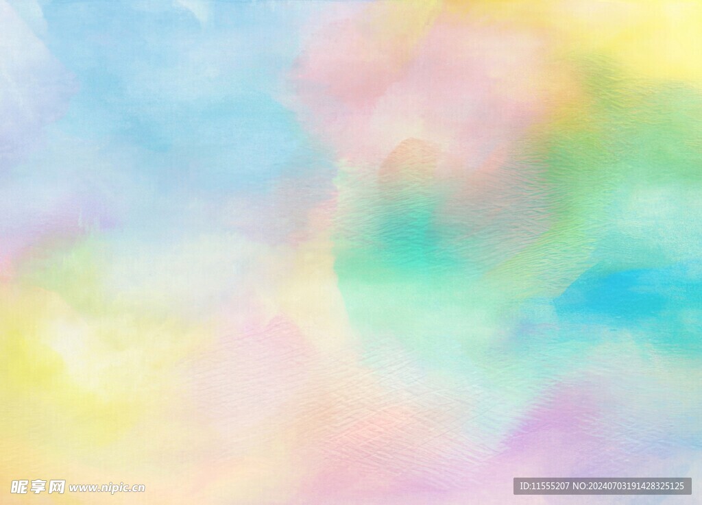 创意水彩抽象艺术画水彩晕染