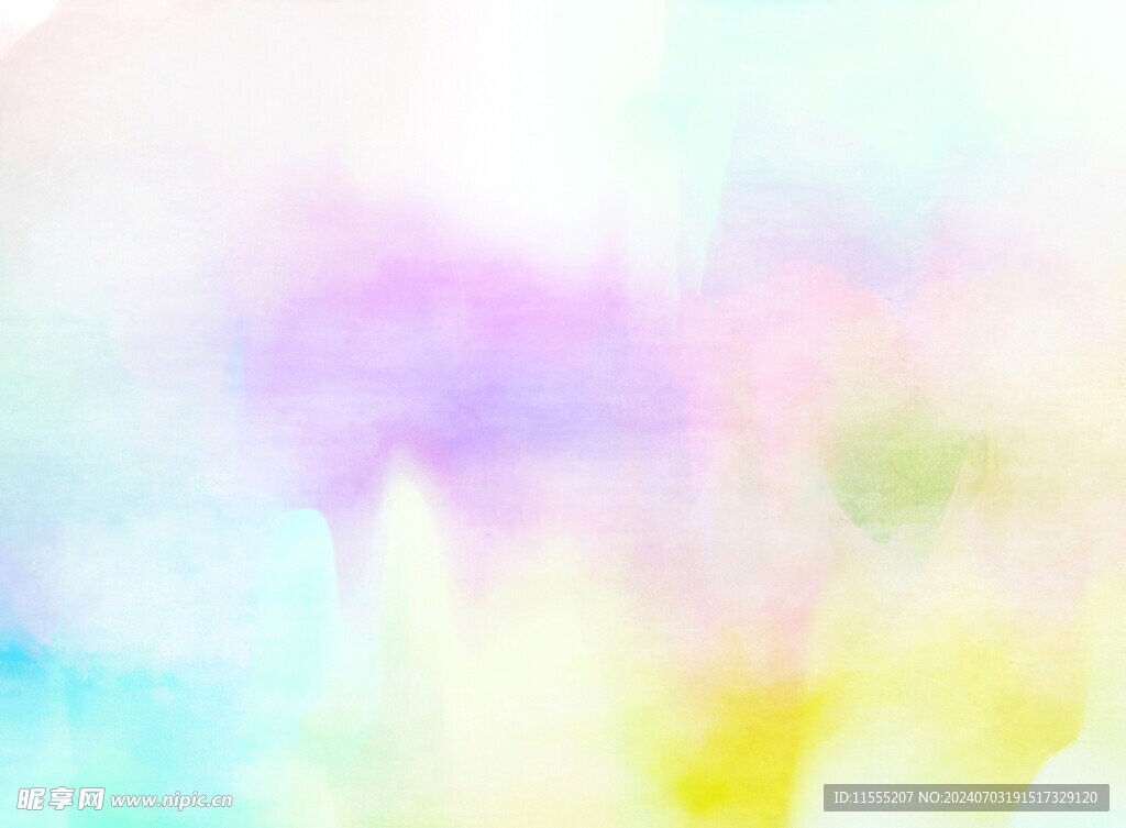 创意水彩抽象艺术画水彩晕染