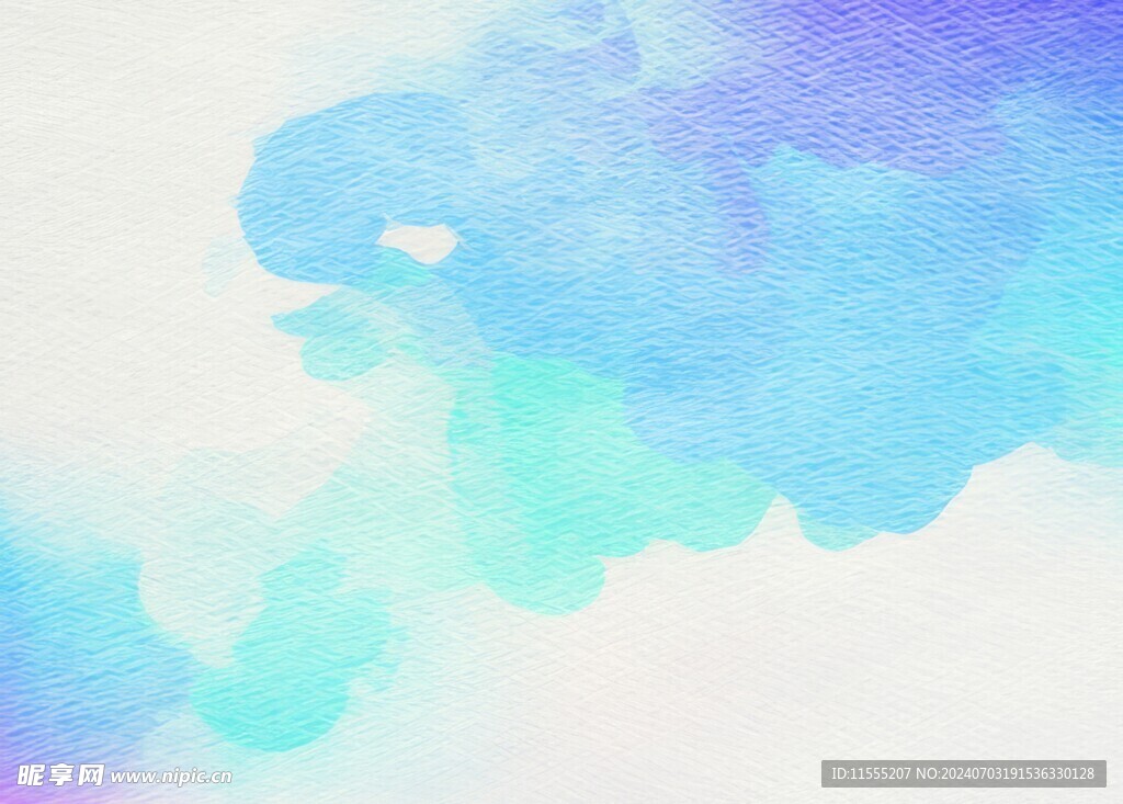 创意水彩抽象艺术画水彩晕染
