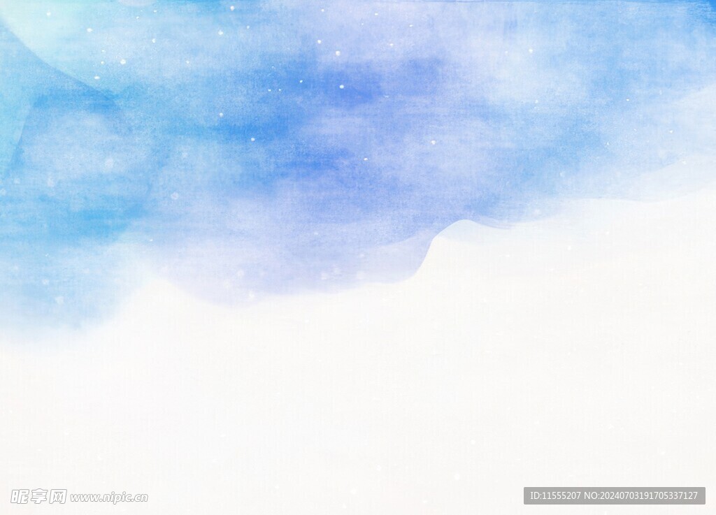 创意水彩抽象艺术画水彩晕染