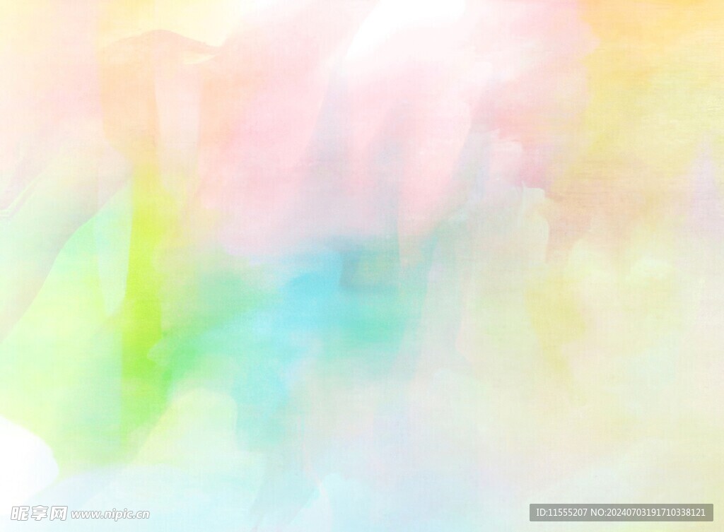 创意水彩抽象艺术画水彩晕染