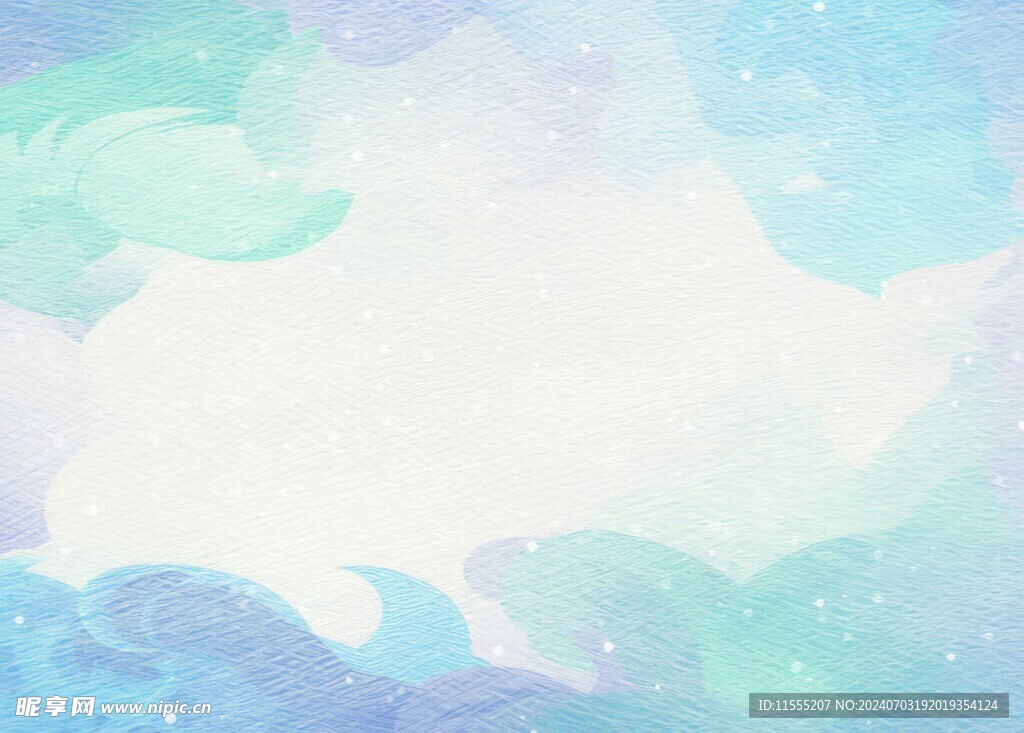 创意水彩抽象艺术画水彩晕染