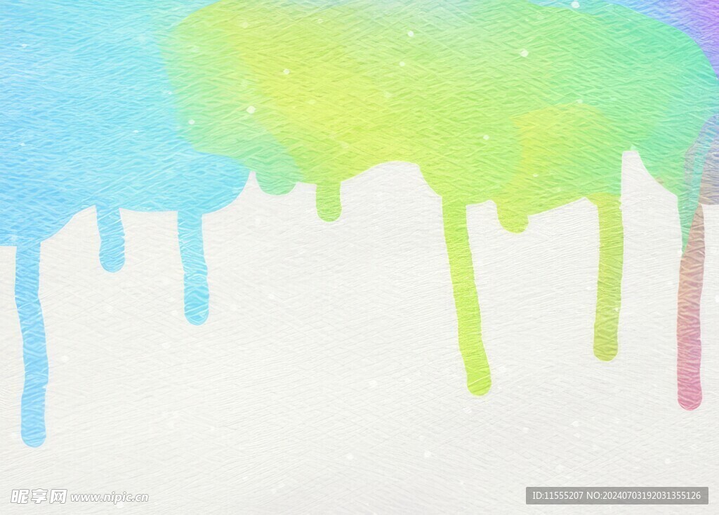 创意水彩抽象艺术画水彩晕染