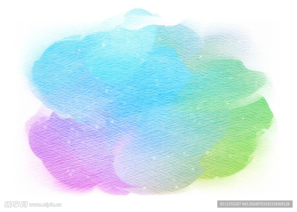 创意水彩抽象艺术画水彩晕染