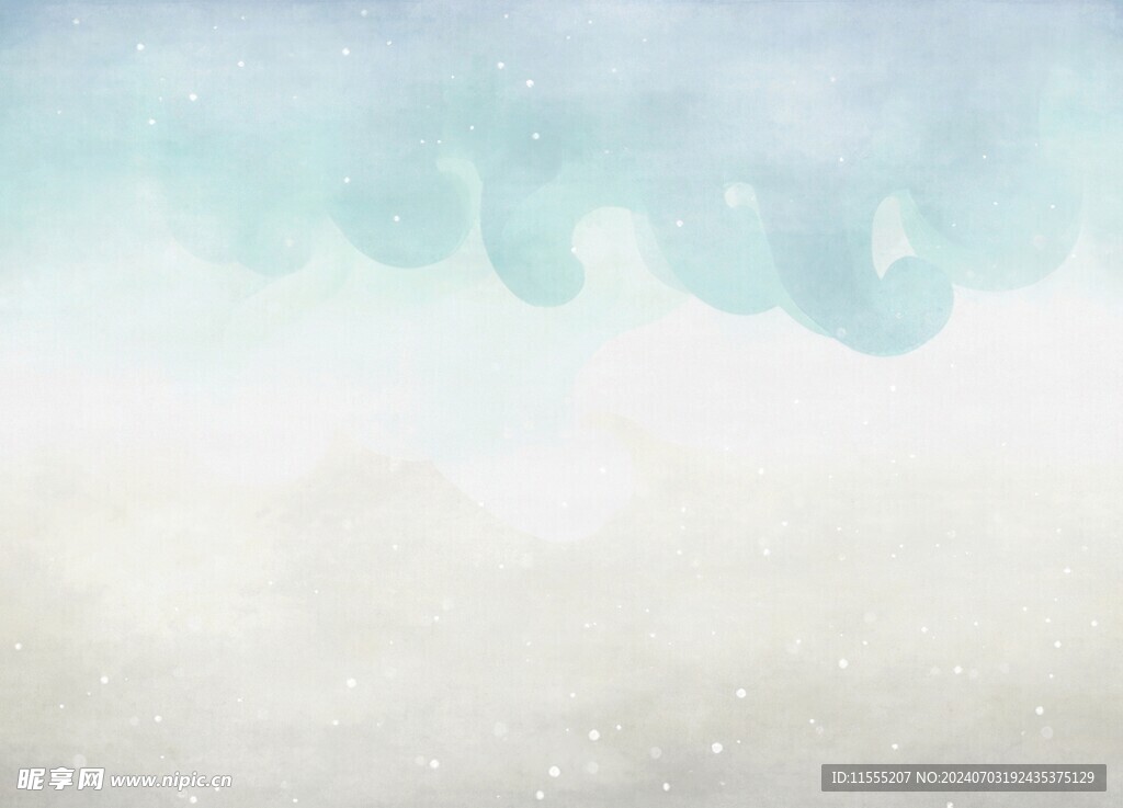 创意水彩抽象艺术画水彩晕染