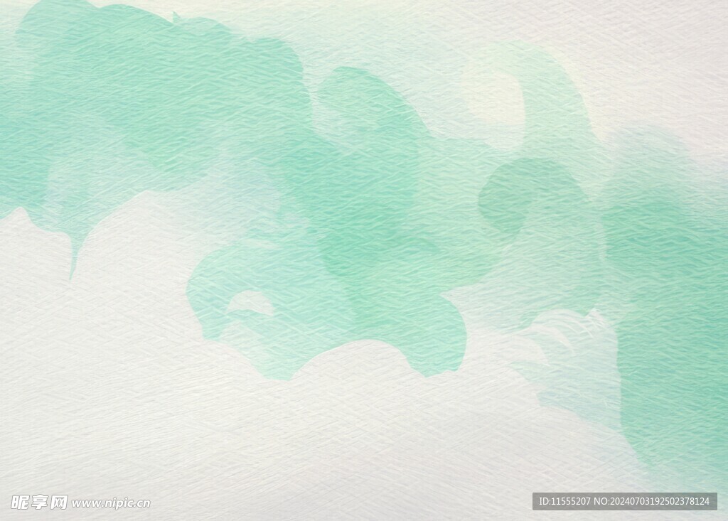 创意水彩抽象艺术画水彩晕染