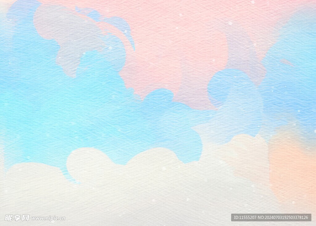 创意水彩抽象艺术画水彩晕染