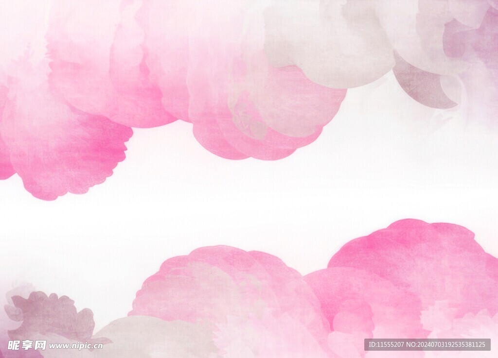 创意水彩抽象艺术画水彩晕染