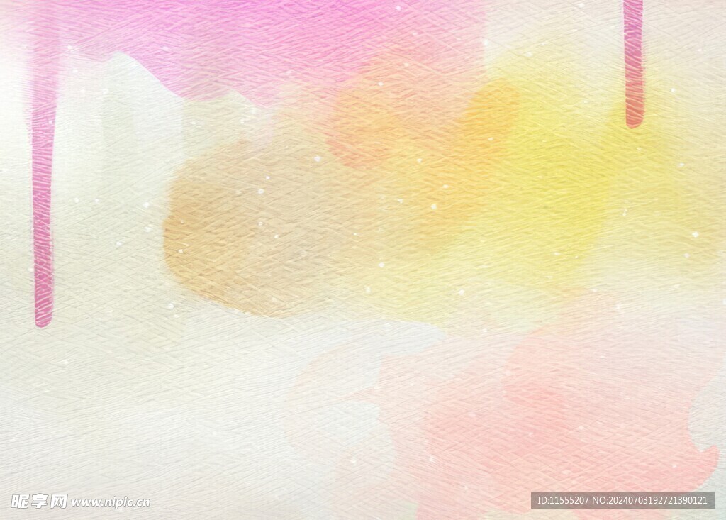 创意水彩抽象艺术画水彩晕染