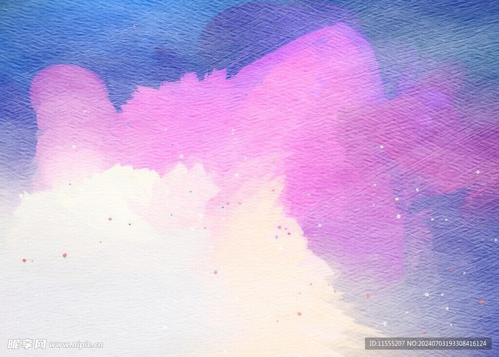 创意水彩抽象艺术画水彩晕染