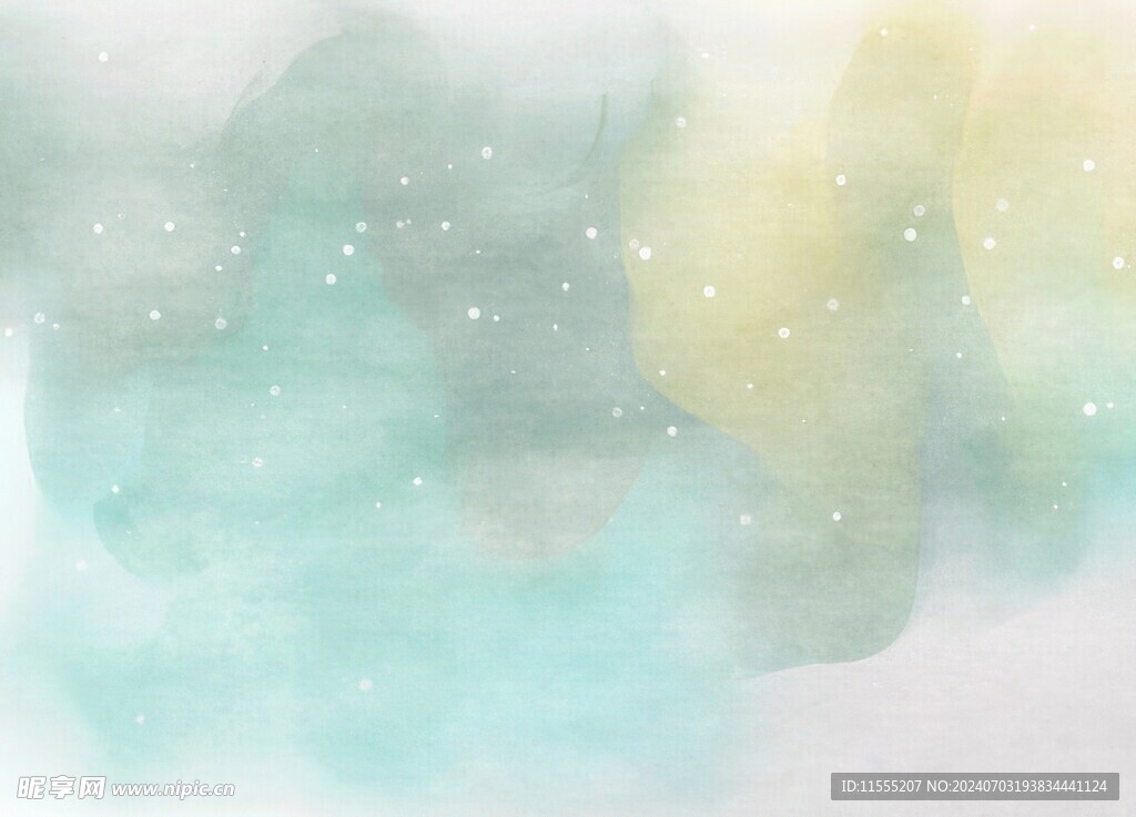 创意水彩抽象艺术画水彩晕染