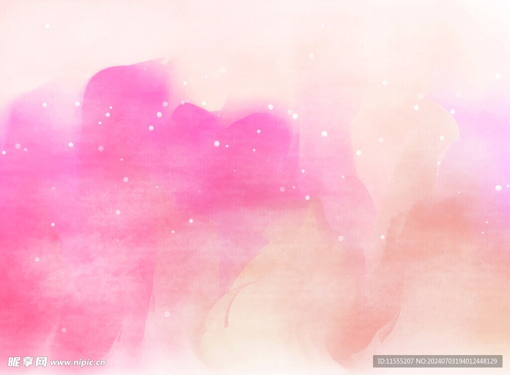 创意水彩抽象艺术画水彩晕染