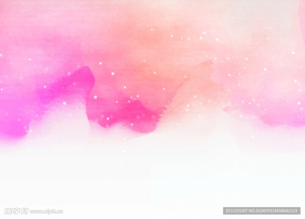 创意水彩抽象艺术画水彩晕染