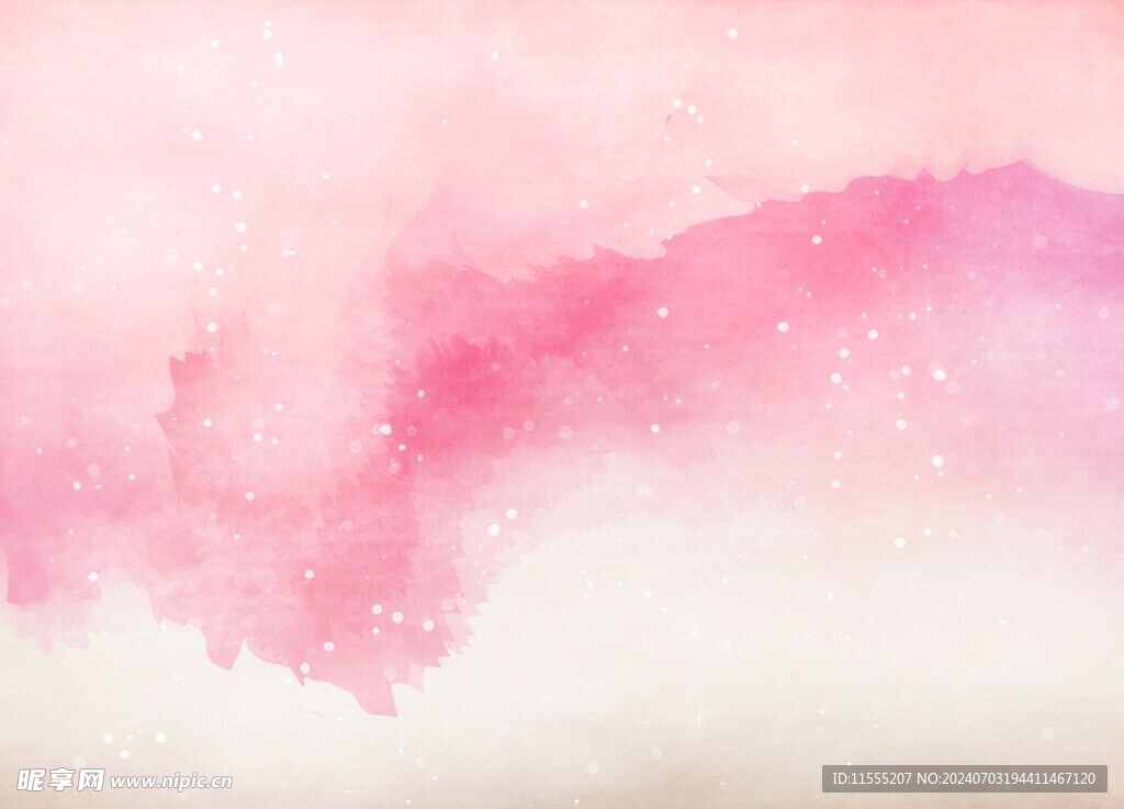 创意水彩抽象艺术画水彩晕染