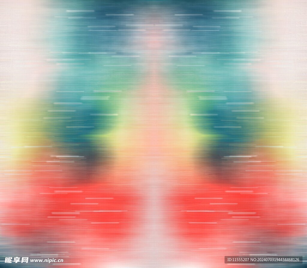 创意水彩抽象艺术画水彩晕染