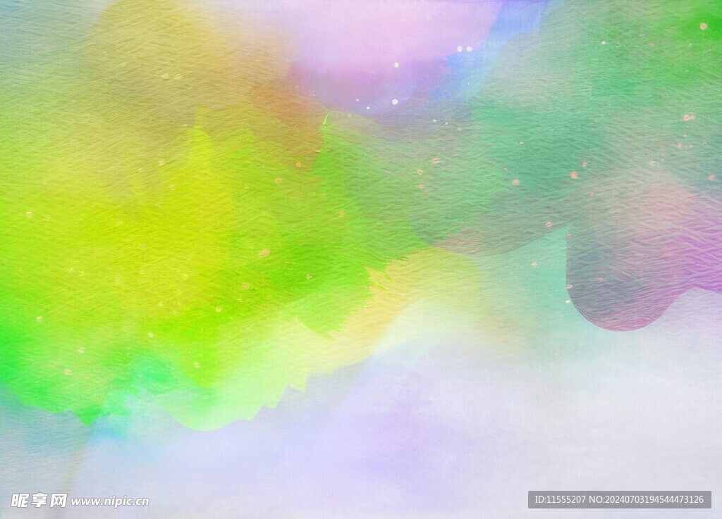创意水彩抽象艺术画水彩晕染