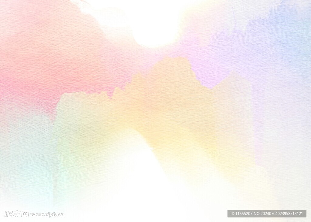 创意水彩抽象艺术画水彩晕染