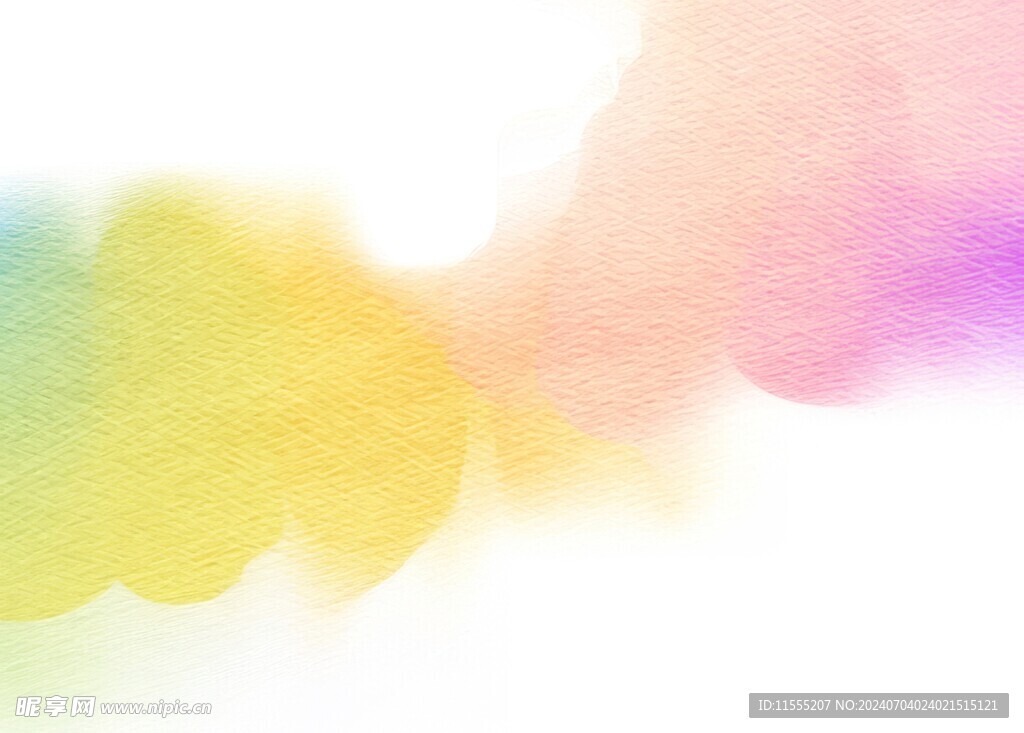 创意水彩抽象艺术画水彩晕染