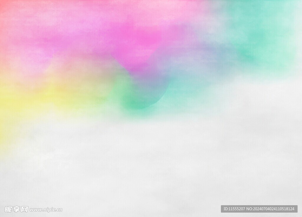 创意水彩抽象艺术画水彩晕染