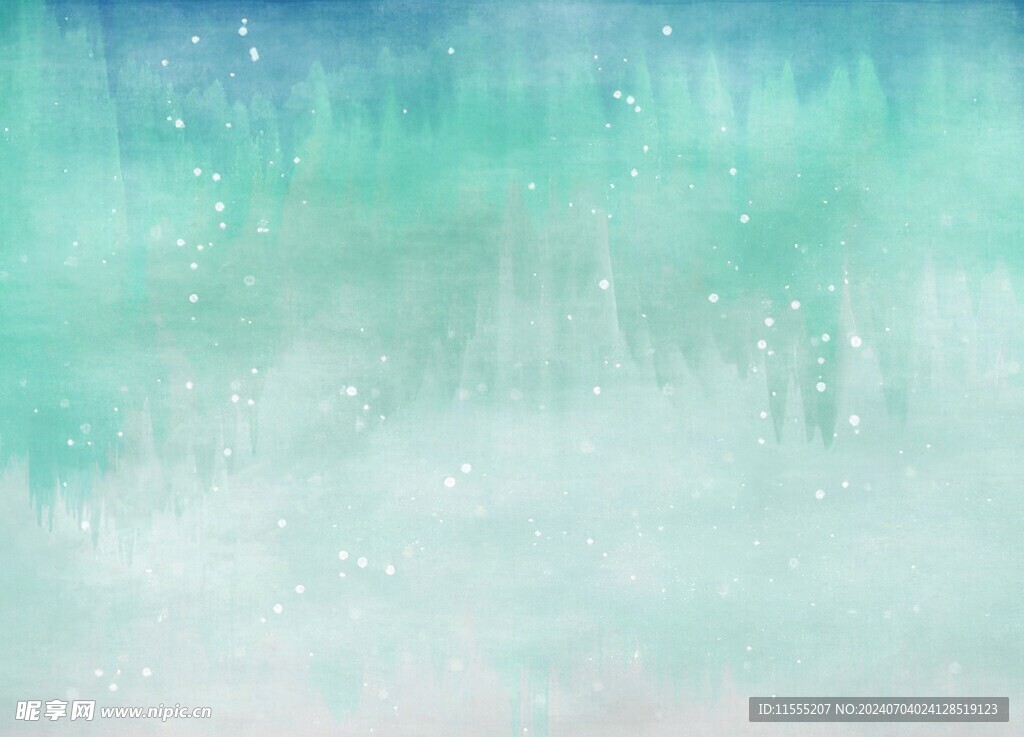 创意水彩抽象艺术画水彩晕染