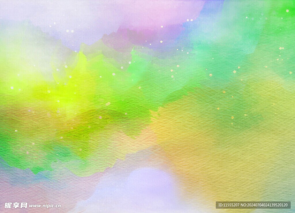 创意水彩抽象艺术画水彩晕染