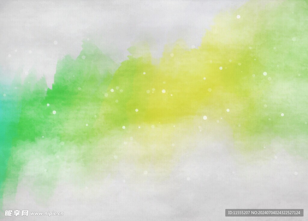 创意水彩抽象艺术画水彩晕染