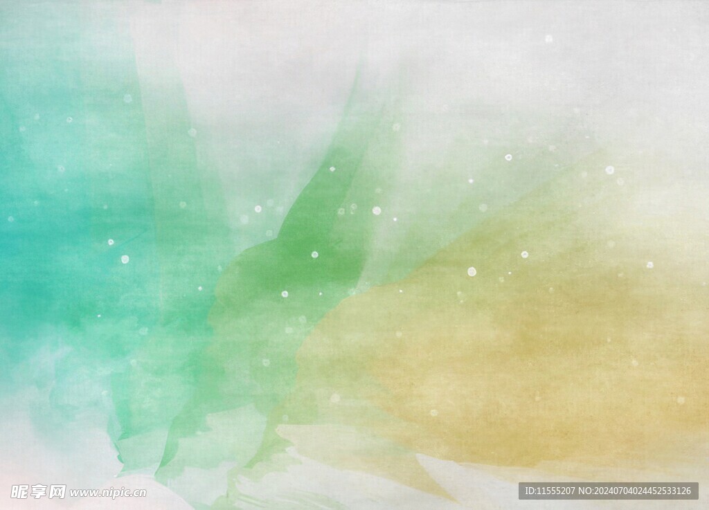 创意水彩抽象艺术画水彩晕染