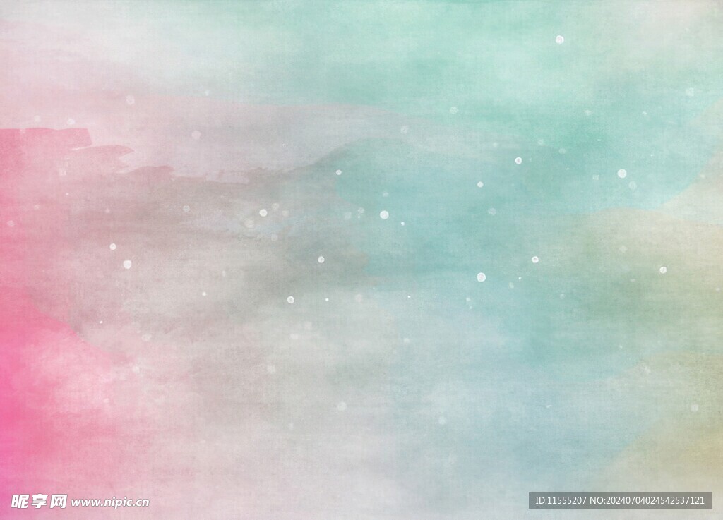 创意水彩抽象艺术画水彩晕染