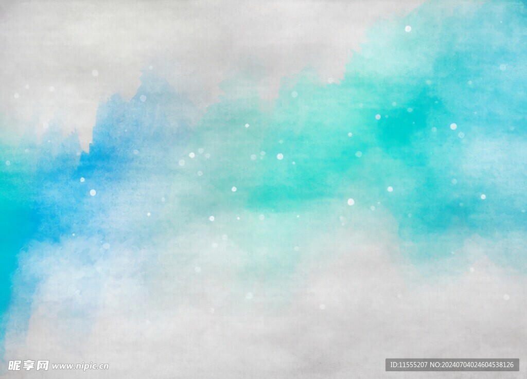 创意水彩抽象艺术画水彩晕染