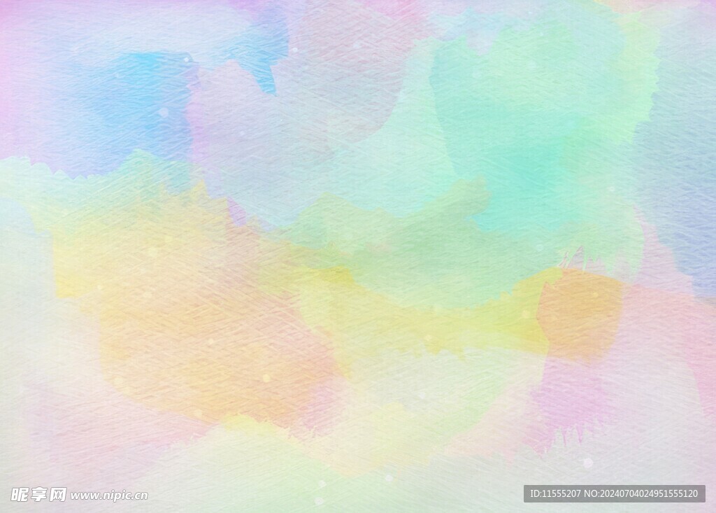 创意水彩抽象艺术画水彩晕染