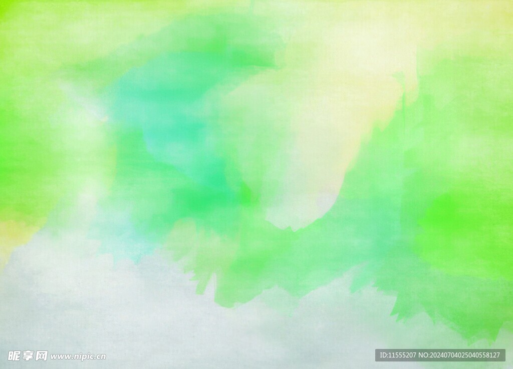 创意水彩抽象艺术画水彩晕染