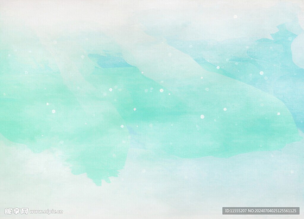 创意水彩抽象艺术画水彩晕染