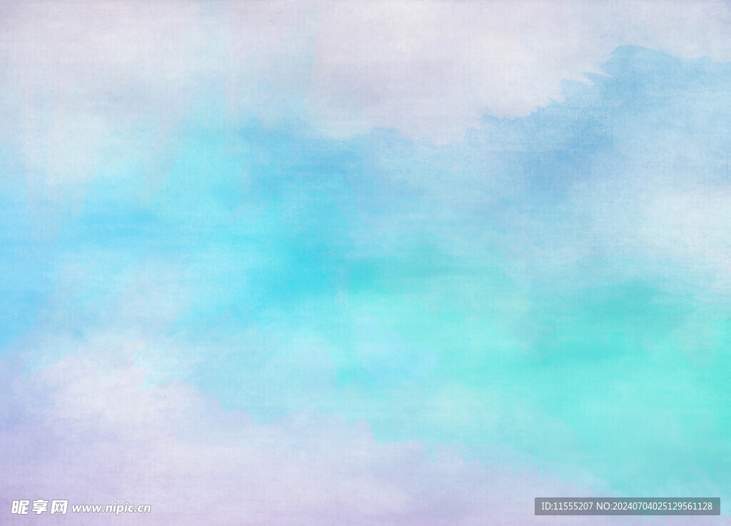 创意水彩抽象艺术画水彩晕染