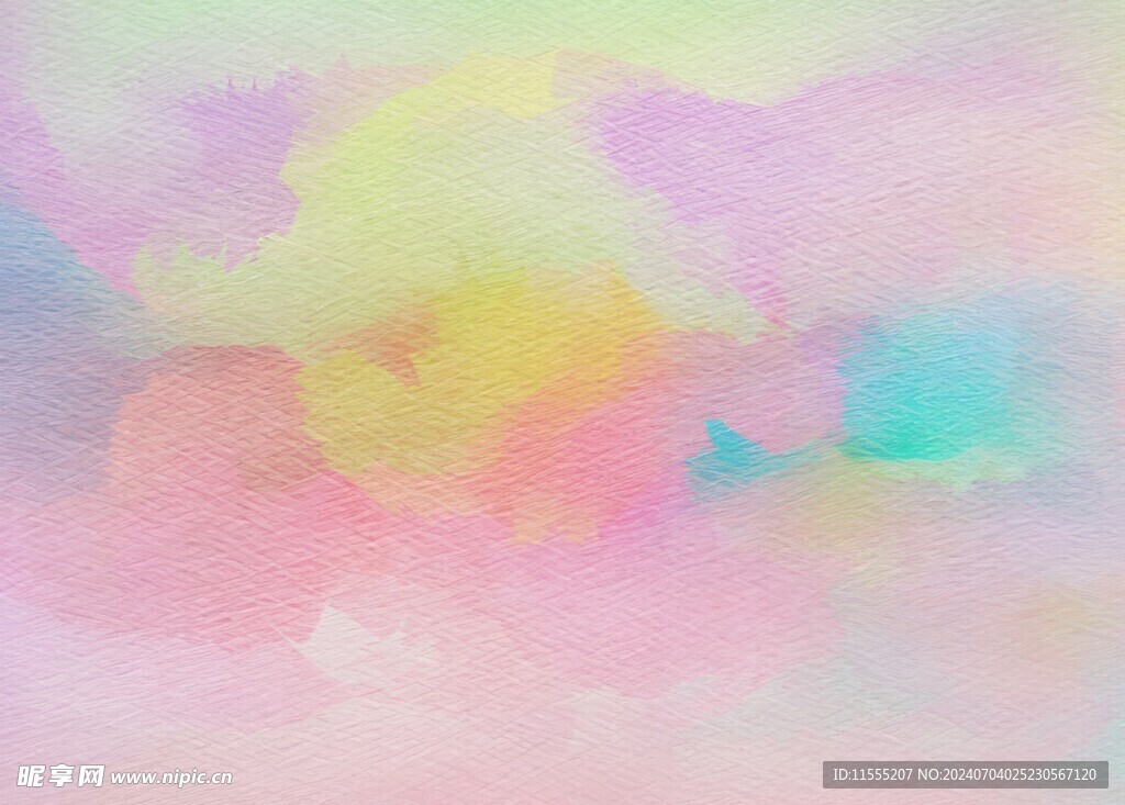 创意水彩抽象艺术画水彩晕染