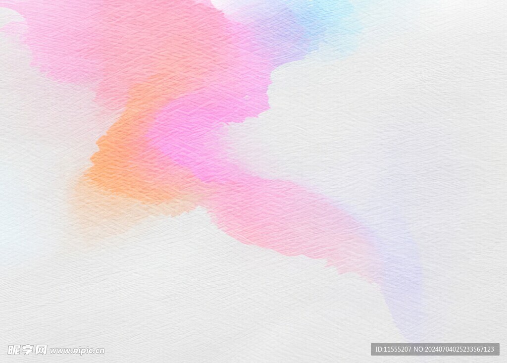 创意水彩抽象艺术画水彩晕染