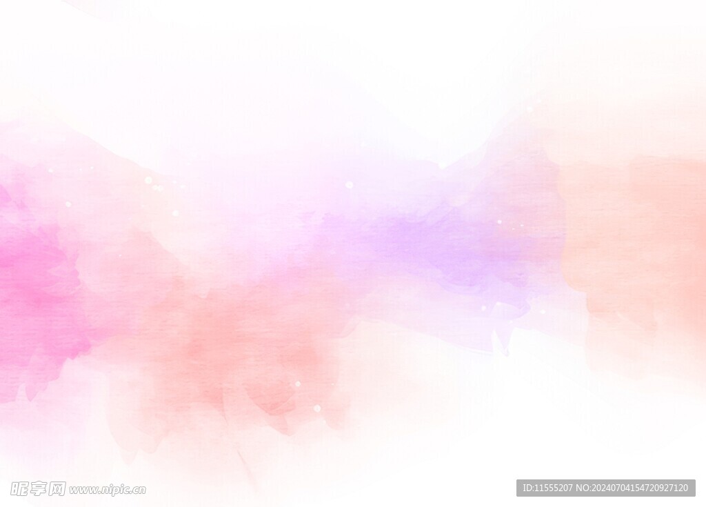 创意水彩抽象艺术画水彩晕染