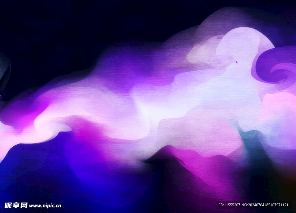 创意水彩抽象艺术画水彩晕染