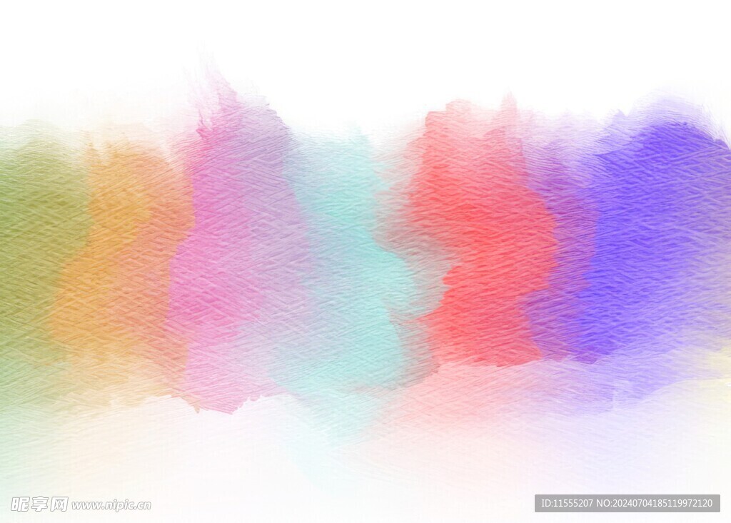 创意水彩抽象艺术画水彩晕染