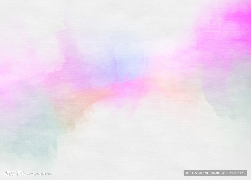 创意水彩抽象艺术画水彩晕染
