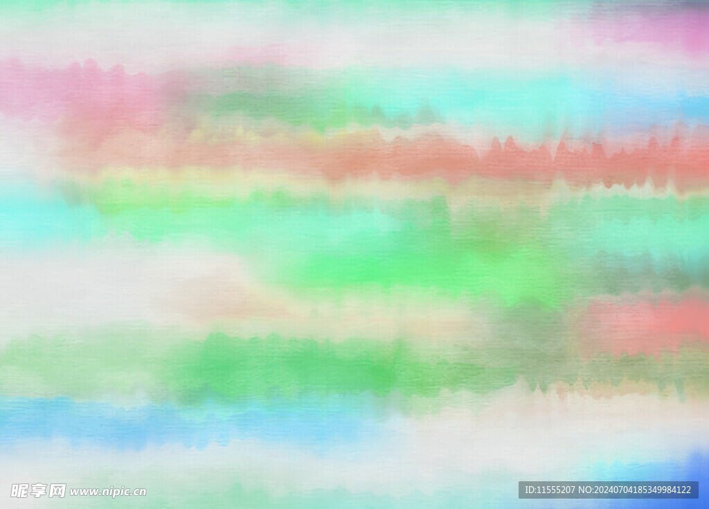 创意水彩抽象艺术画水彩晕染