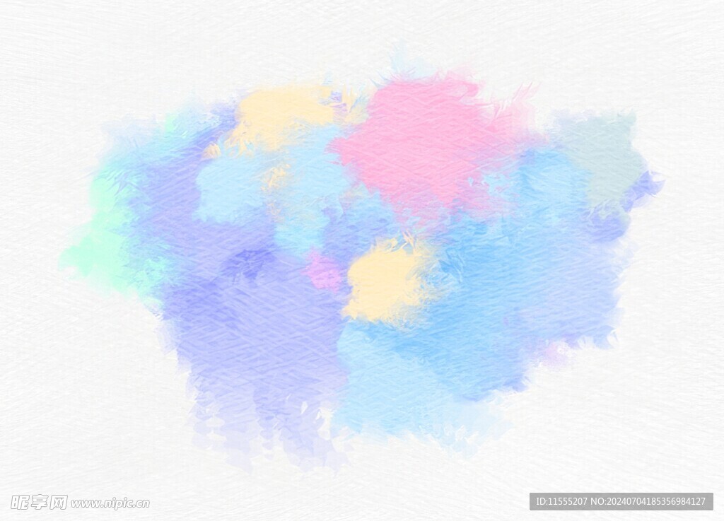 创意水彩抽象艺术画水彩晕染