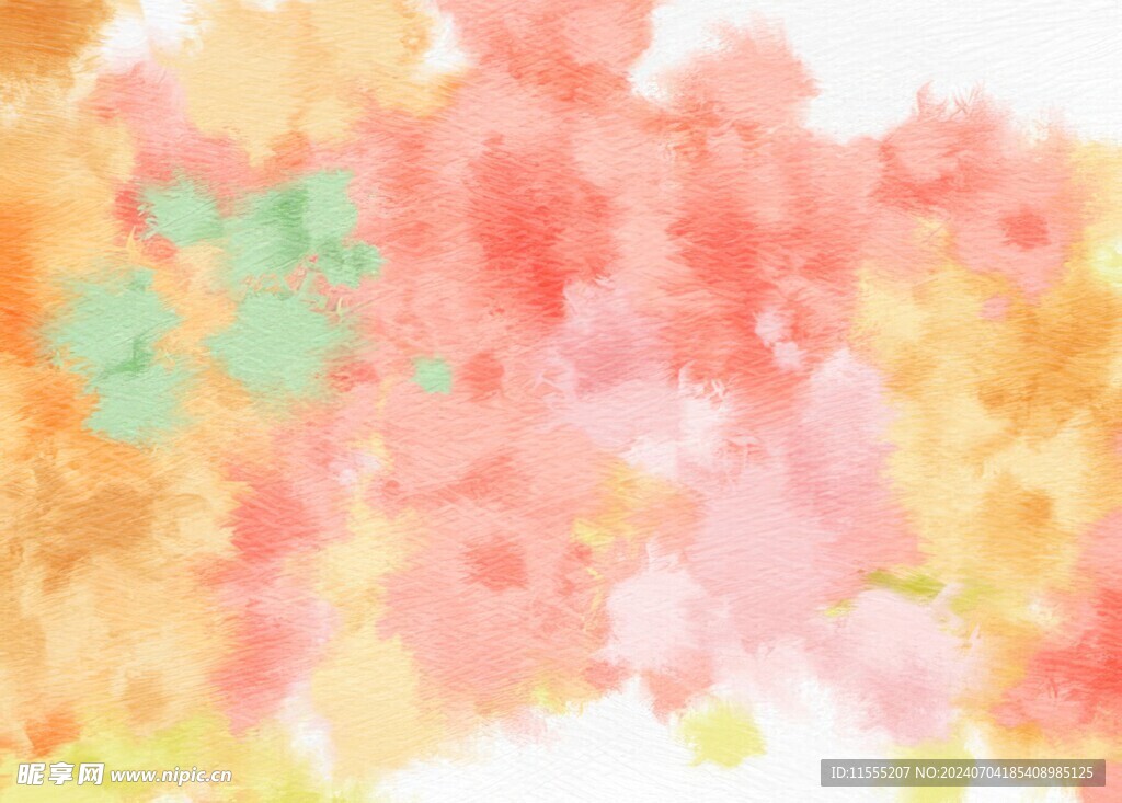 创意水彩抽象艺术画水彩晕染