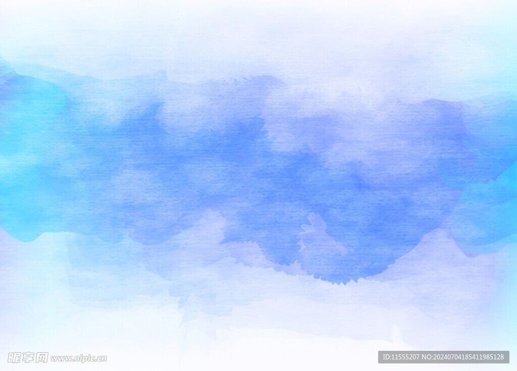 创意水彩抽象艺术画水彩晕染