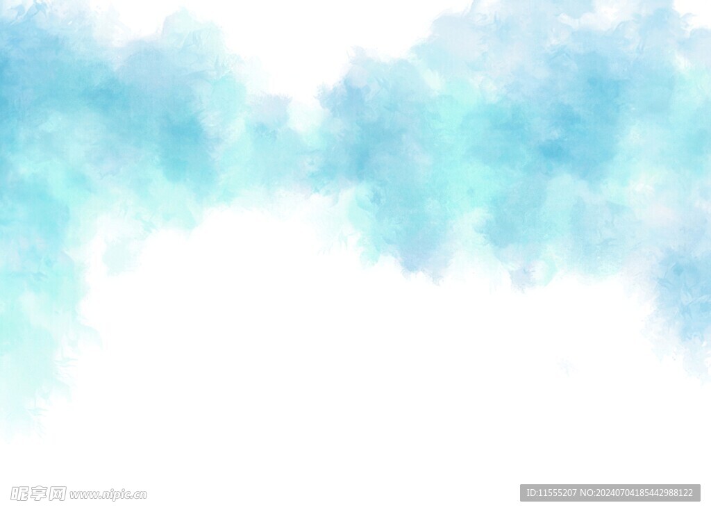 创意水彩抽象艺术画水彩晕染