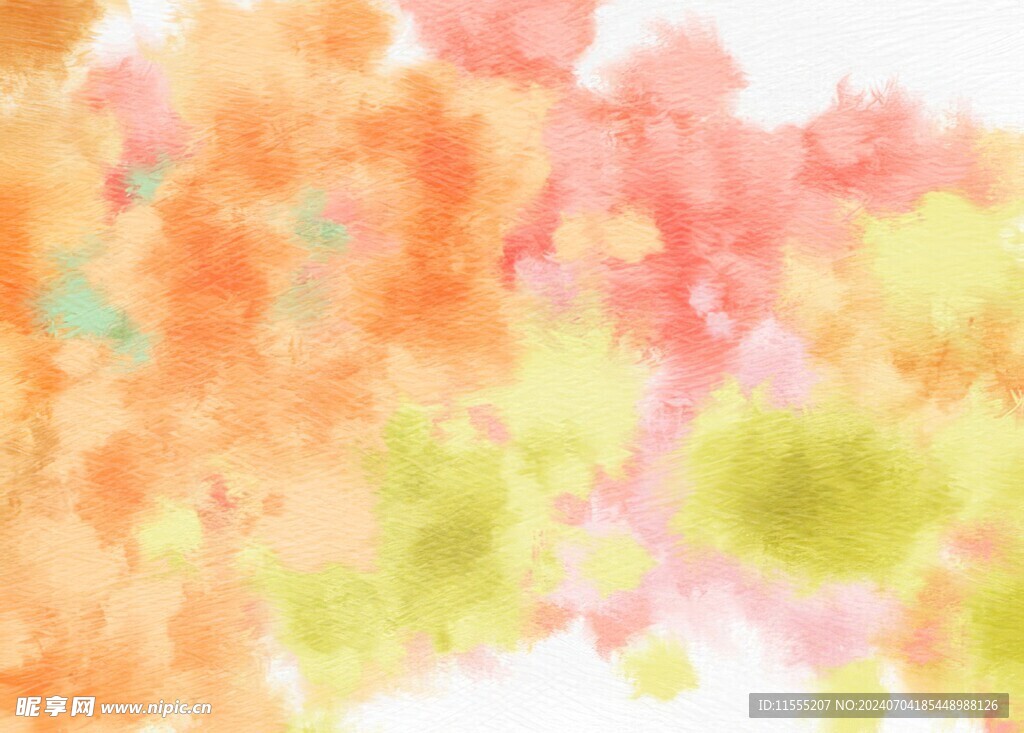 创意水彩抽象艺术画水彩晕染