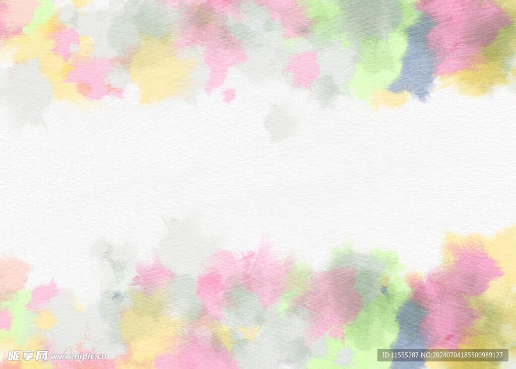 创意水彩抽象艺术画水彩晕染