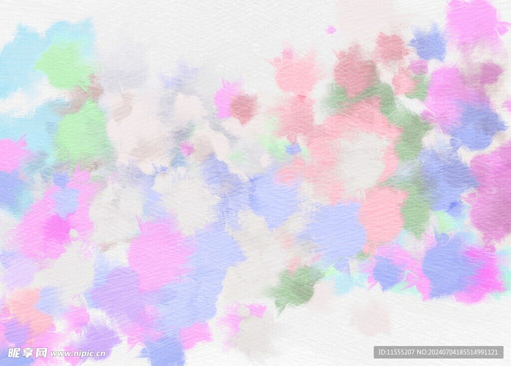 创意水彩抽象艺术画水彩晕染