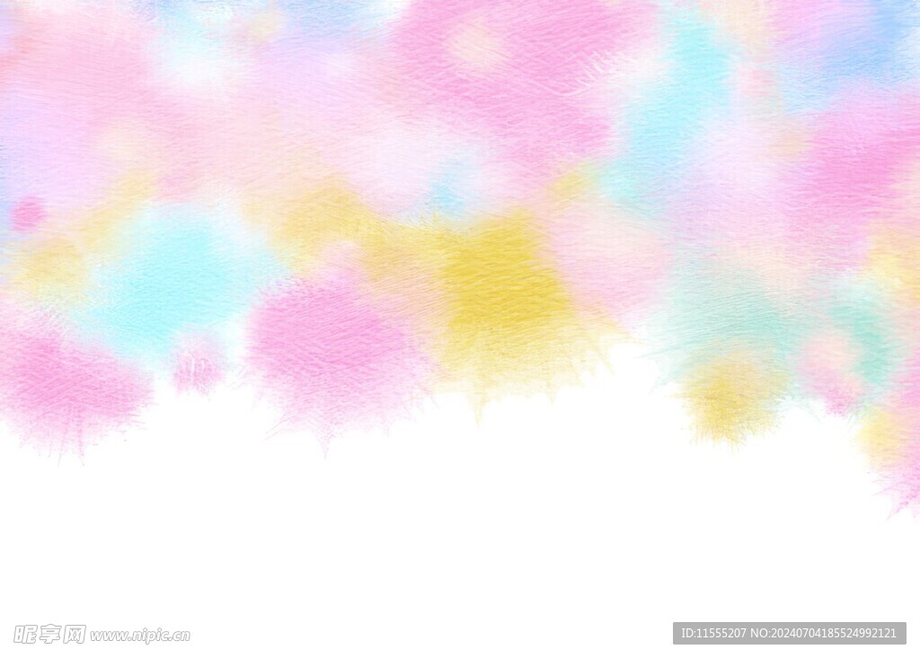 创意水彩抽象艺术画水彩晕染