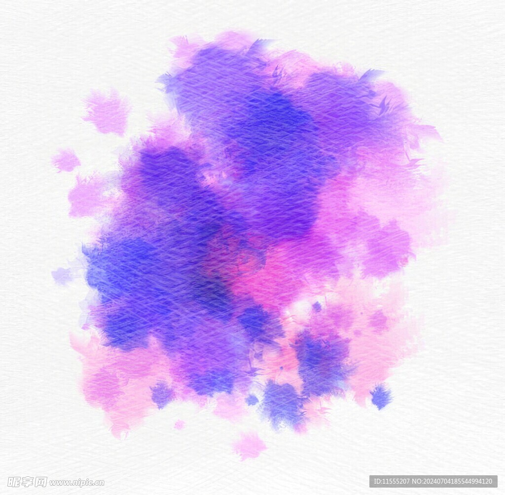 创意水彩抽象艺术画水彩晕染
